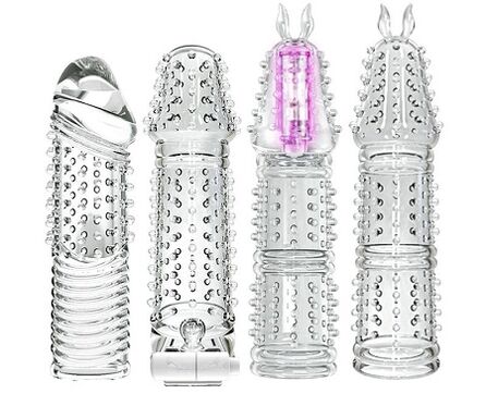 nozzles on the penis to increase