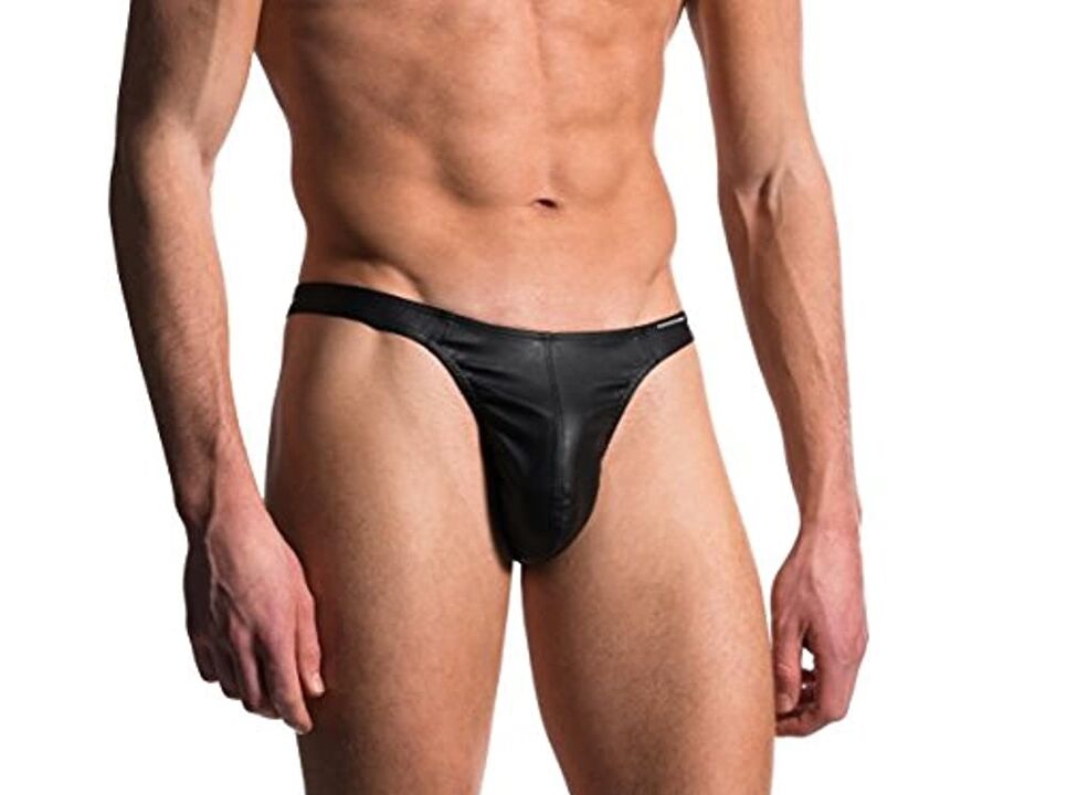 a man with an enlarged penis